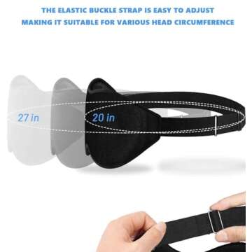 3D Sleep Mask for Side Sleepers - Zero Pressure Design