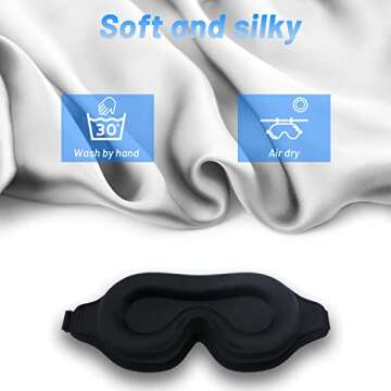 3D Sleep Mask for Side Sleepers - Zero Pressure Design