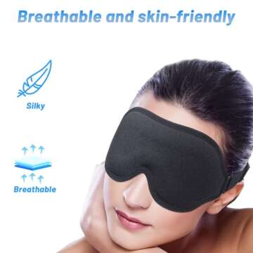 3D Sleep Mask for Side Sleepers - Zero Pressure Design