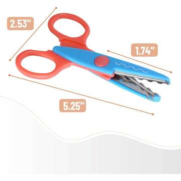 Craft Decorative Edge Scissors Set - 6 Pack