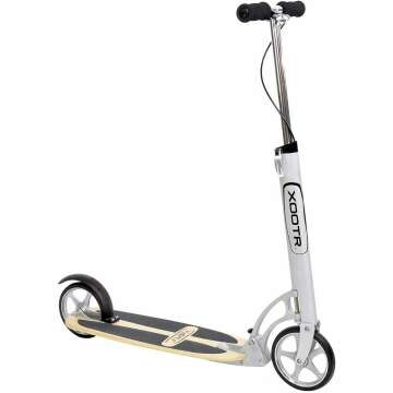 Cruz Teen/Adult Kick Scooter - 800+lb Capacity - Life Long Backing - QuickClick Latch Folding Mechanism - Front & Rear Brake