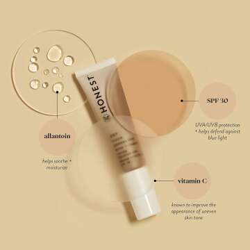 Honest Beauty Tinted Moisturizer with SPF 30 - Alabaster