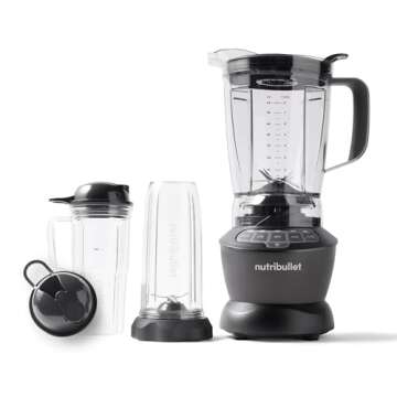 Nutribullet Full-Size Blender Combo 1200W - Dark Gray for Smoothies