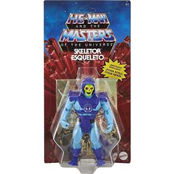 Masters of the Universe Origins 5.5-in Action Figures, Battle Figures for Storytelling Play and Display, Gift for 6 to 10-Year-Olds and Adult Collectors