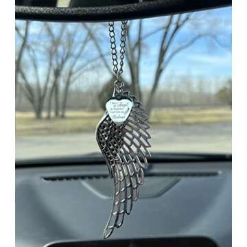 Husband Memorial Car Charm, I Have an Angel in Heaven I Call Him My Husband, Husband Memorial Gift