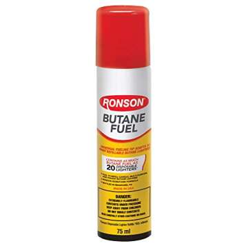 Ronson 99142 Multi-Fill Ultra Butane Fuel, 1.48 oz./42g