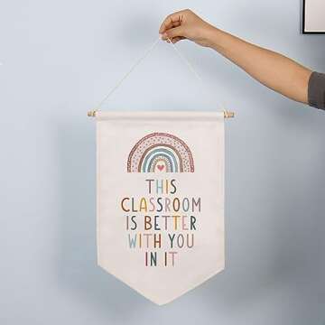 Enhance Your Classroom With Boho Decor | Vibrant Wall Banners & Signs