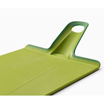 Joseph Joseph Chop2Pot Plus Folding Chopping Board (Regular) - Green Medium