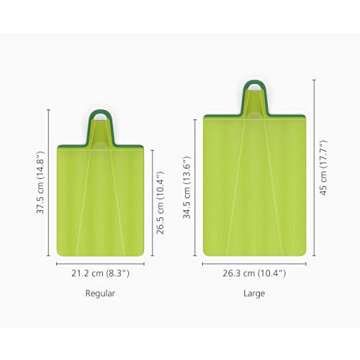 Joseph Joseph Chop2Pot Plus Folding Chopping Board (Regular) - Green Medium