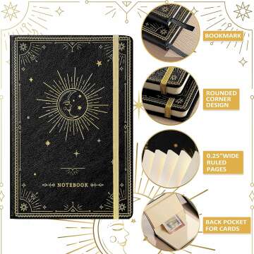 Goddess Of The Moon Premium Ruled Notebook