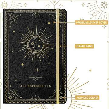 Goddess Of The Moon Premium Ruled Notebook