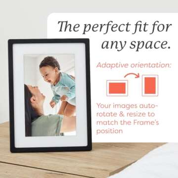 Skylight Digital Picture Frame - WiFi Touch Screen Display