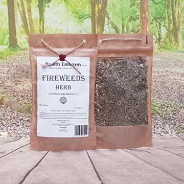 Fireweeds Herb (Epilobium Angustifolium L. - Epilobium Angustifolium Herba) Health Embassy - 100% Natural (100g)