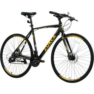 24-Speed Hybrid Bike with Disc Brakes - Ideal for City Cycling