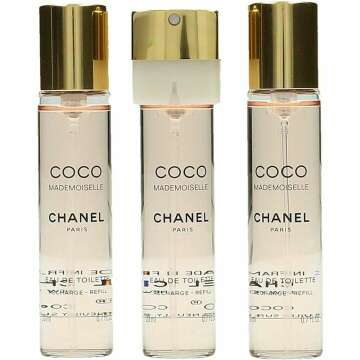 Chanel Coco Mademoiselle Twist & Spray Refill Set - 3x20ml