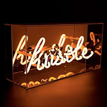 Hand-Crafted Neon Light Sign