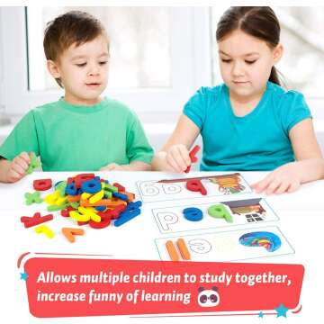 KMUYSL Letter Spelling Words Game for Kids