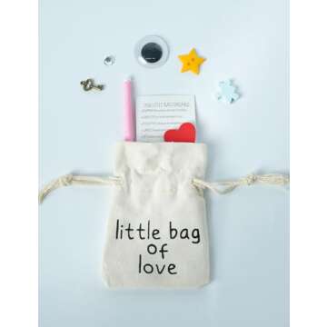 I Love You Gifts for Her,Little Bag of Love,Gift for Him,Girlfriend Boyfriend Gift Ideas,Valentines Day Couples Gift Ideas.