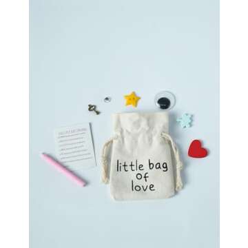 I Love You Gifts for Her,Little Bag of Love,Gift for Him,Girlfriend Boyfriend Gift Ideas,Valentines Day Couples Gift Ideas.