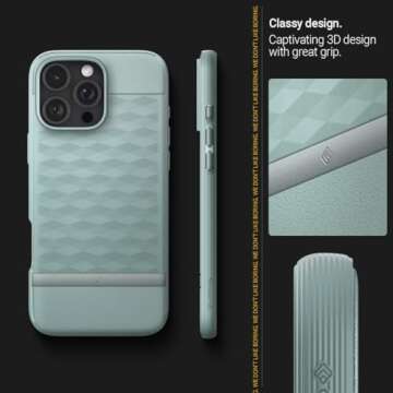 Caseology Mag iPhone 16 Pro Case - Sage Green Protection