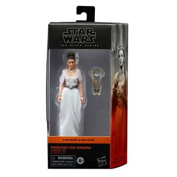 STAR WARS The Black Series Princess Leia Organa (Yavin 4) Toy 6-Inch-Scale A New Hope Collectible Action Figure, Kids 4 and Up F1876