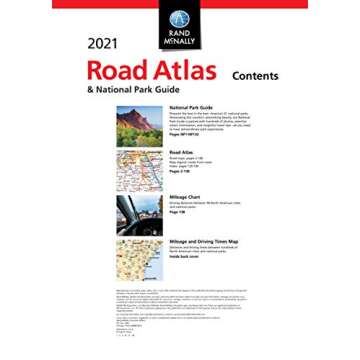 Rand McNally 2021 National Park Atlas & Guide (Rand McNally Road Atlas)