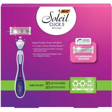 BIC Click 5 Soleil Women's Disposable Razors Set