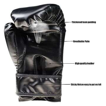 Boxing Gloves for Kids, Kids Sparring Punching Gloves for Punching Bag,Youth Training Kickboxing, Muay Thai