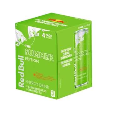 Red Bull Green Edition - Curuba Elderflower, 4-Pack