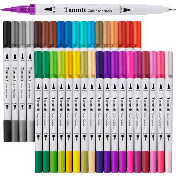 Dual Brush Marker Pens