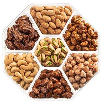 Gourmet Nuts Gift Basket - Perfect for Any Occasion