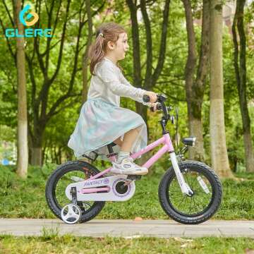 Kids Fantasy Bike 12-20 Inch with Headlight & Kickstand