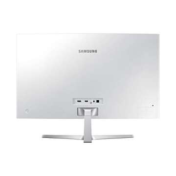 SAMSUNG 32in Full HD Curved Screen LED TFT LCD Monitor Glossy White MagicBright FreeSync Technology Eco Saving Plus Eye Saver DisplayPort HDMI (LC32F397FWNXZA) (Renewed)