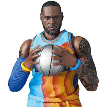 Medicom - Lebron James - Space Jam A New Legacy Version Mafex Action Figure