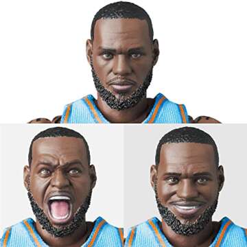 Medicom - Lebron James - Space Jam A New Legacy Version Mafex Action Figure