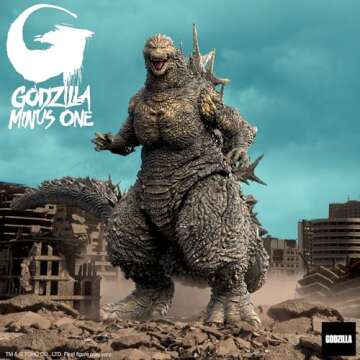 Super7 ULTIMATES! Toho Godzilla Minus One - 8" Toho Godzilla Action Figure Classic Movie Collectibles and Retro Toys