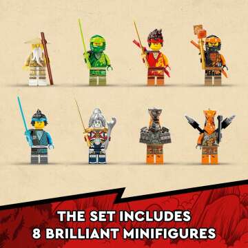 LEGO NINJAGO Dojo Temple Set 71767 with 8 Minifigures