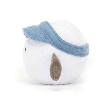 Jellycat Amuseables Golf Ball Stuffed Toy, 2.5 inches | Golf Ball Plush | for Sports Fans