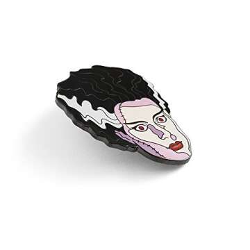 Pinsanity Vintage Bride of Frankenstein Horror Enamel Lapel Pin