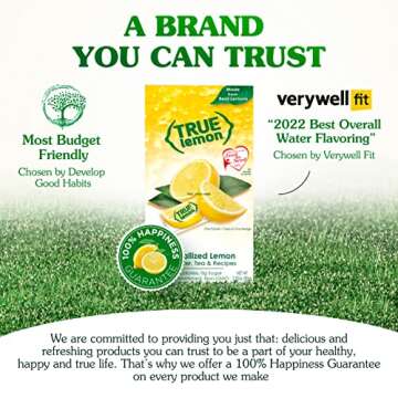 TRUE LEMON 100 Count Water Enhancer Pack - Sugar Free