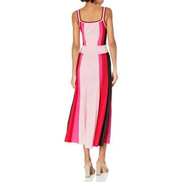 Elliatt Women's Apparel Women's Virgo Colorblock Long Maxi Dress, Multicolor, m