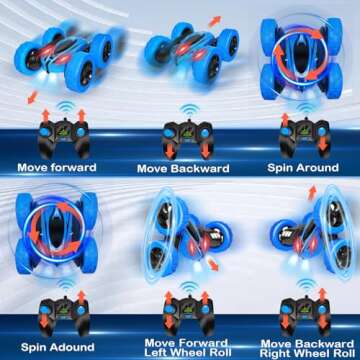 MoKasi Remote Control Stunt Car – Perfect Birthday Gift for Kids 6-12