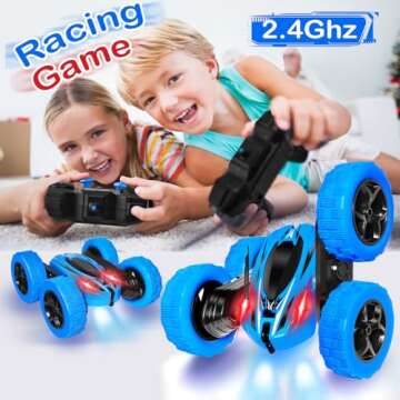 MoKasi Stunt Car RC Toy for Kids Age 6-12