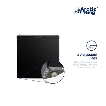 Arctic King 7.0 cu ft Chest Freezer in Black