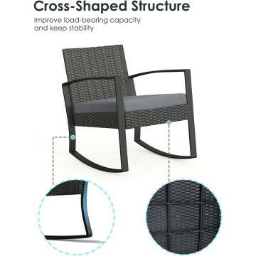 Wicker Patio Furniture Set for Stylish Outdoor Living