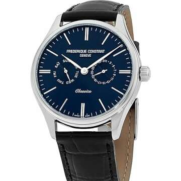 Frederique Constant Blue Dial Men's Watch FC-259BNT5B6