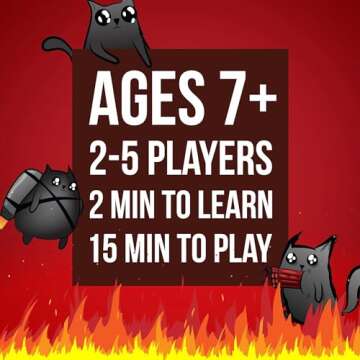 Exploding Kittens Original Edition in Collectible Tin – Fun Card Game for All Ages