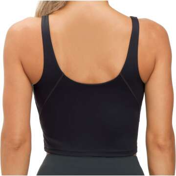 Women's Longline Sports Bra - Comfortable Medium Support