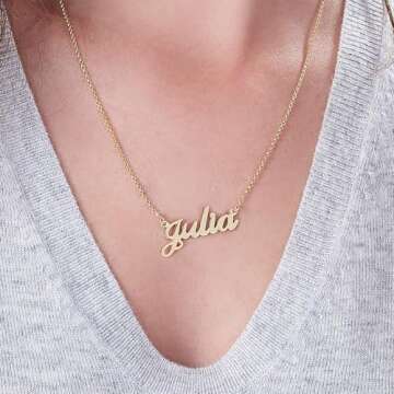 Personalized Choose Your Style Name Necklace - Custom Gift for Her