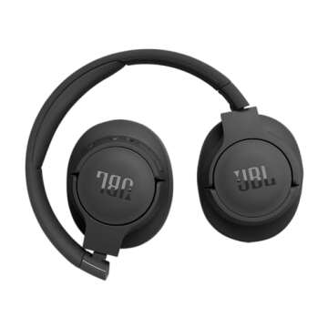 JBL Tune 770NC Wireless Over-Ear Headphones - 70H Battery, Adaptive Noise Cancelling, Bluetooth 5.3 - Renewed